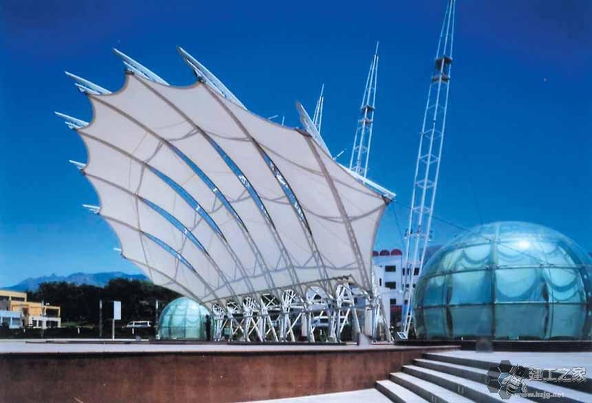 本溪车棚膜结构网架